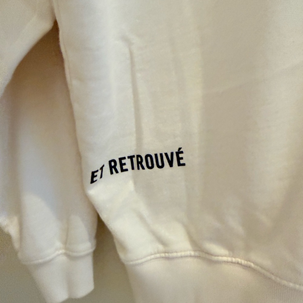 Clare V. Ruffle Sweatshirt - Cream original $185 - Picture 8 of 12